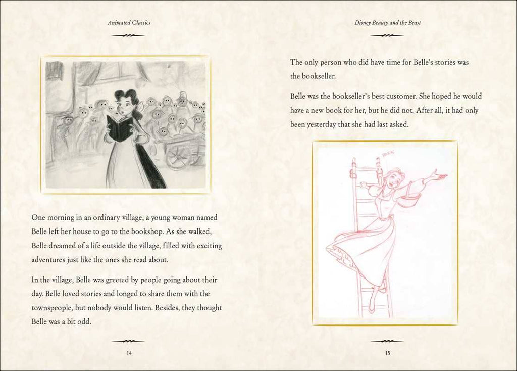 Disney Animated Classics: Beauty and the Beast by Editors of Studio Fun International: Hardcover; 74 pages / English