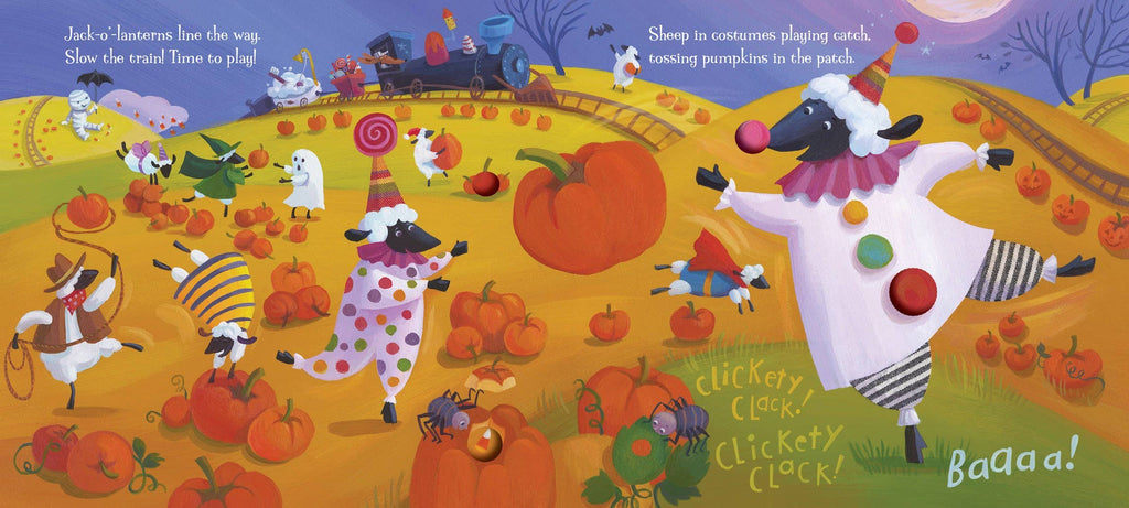 Goodnight Train Halloween Board Book