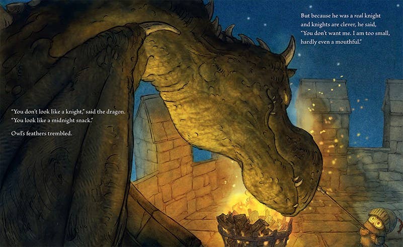 Knight Owl (Caldecott Honor Book) by Christopher Denise