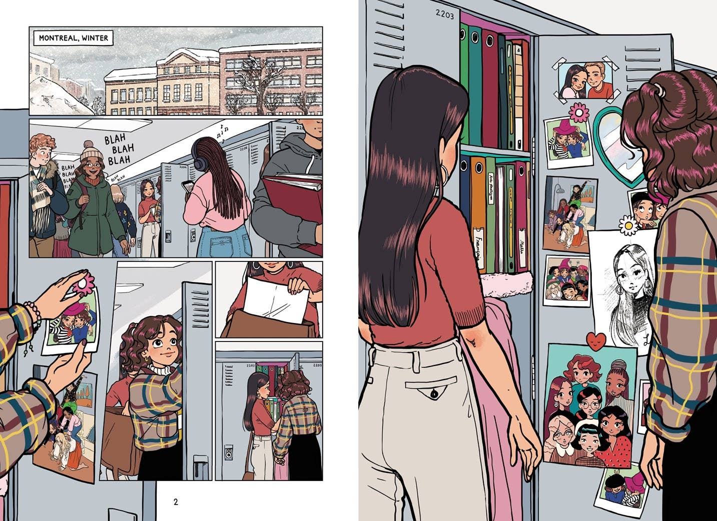 The New Girl: First Crush: A Graphic Novel by Cassandra Calin