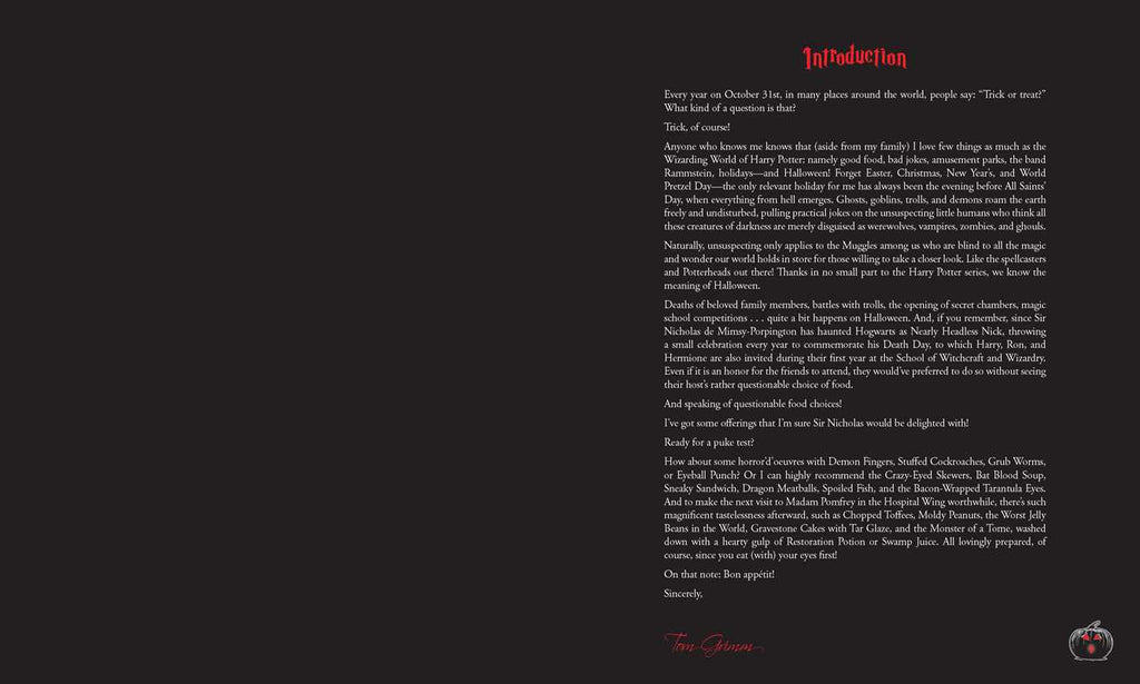 Unofficial Halloween Cookbook for Harry Potter Fans by Tom Grimm