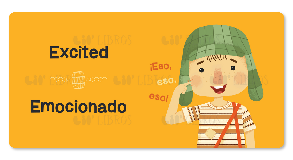 El Chavo: Emotions / Emociones (Bilingual English and Spanish)