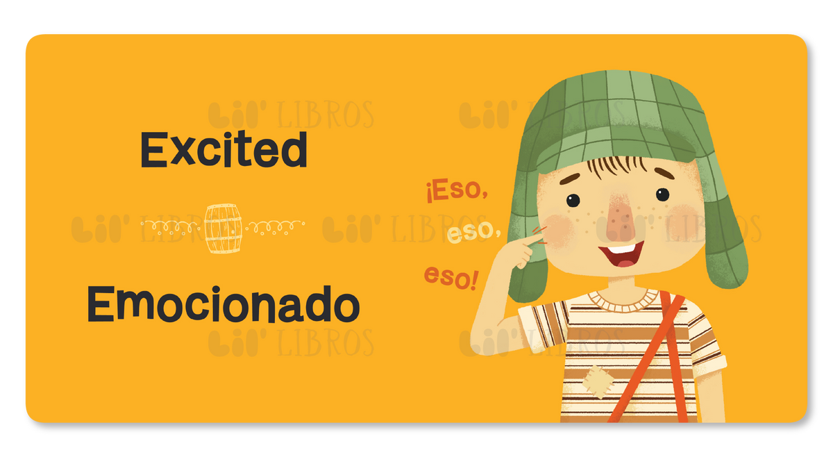 El Chavo: Emotions / Emociones (Bilingual English and Spanish)