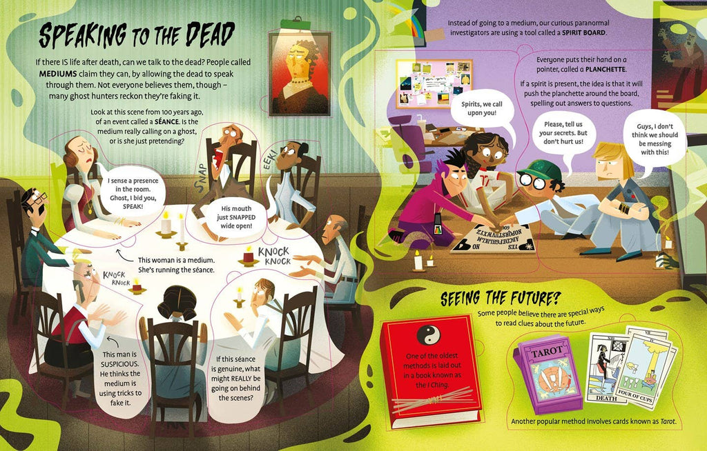 See Inside The Paranormal illustrated by Mark Borgions