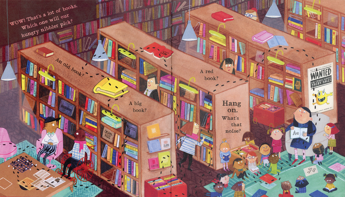 Nibbles: The Very Hungry Book Monster by Emma Yarlett