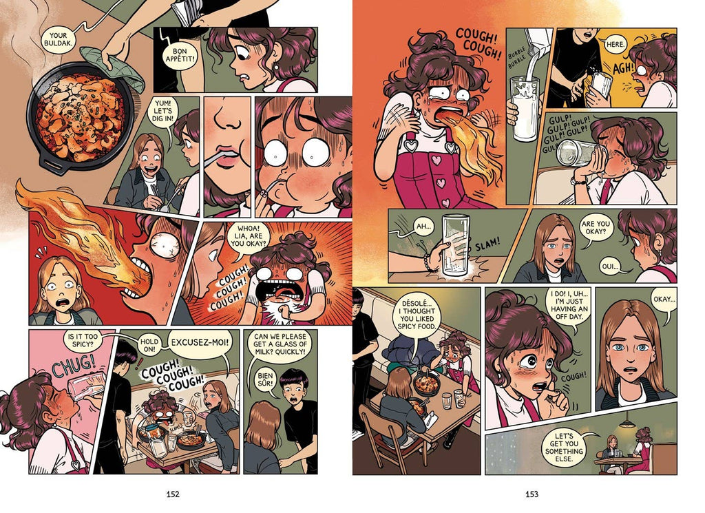 The New Girl: First Crush: A Graphic Novel by Cassandra Calin