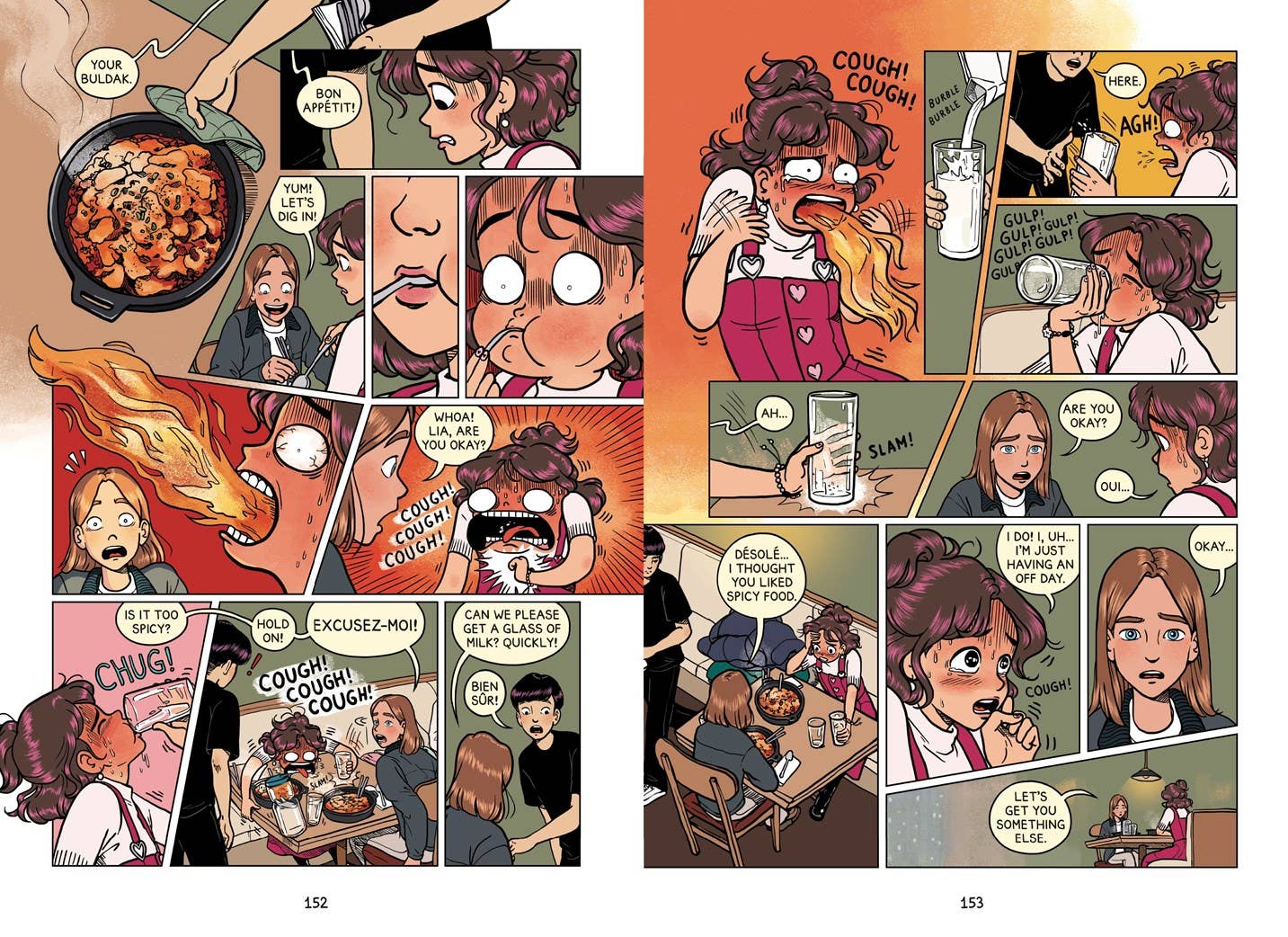 The New Girl: First Crush: A Graphic Novel by Cassandra Calin