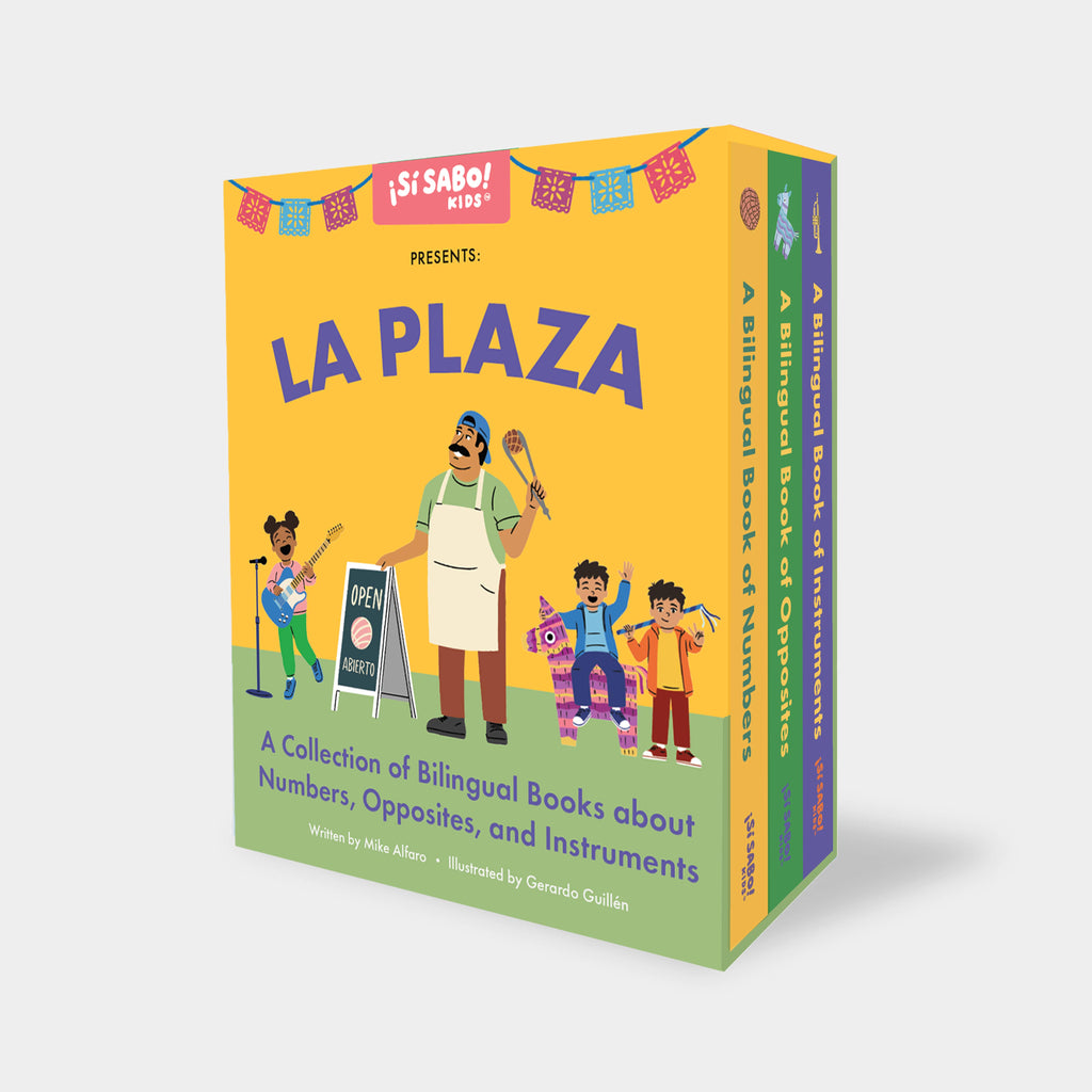 La Plaza (Sí Sabo Kids): A Collection of Bilingual Books