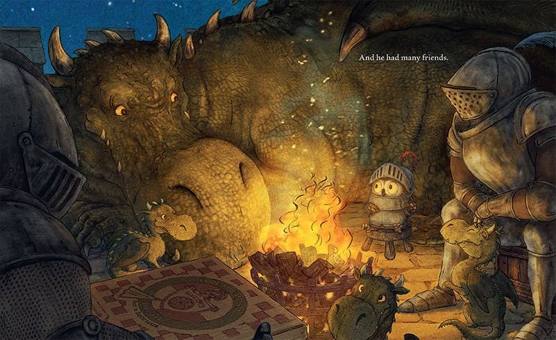 Knight Owl (Caldecott Honor Book) by Christopher Denise