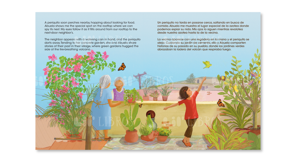 La azotea de mi abuela (Bilingual English and Spanish)