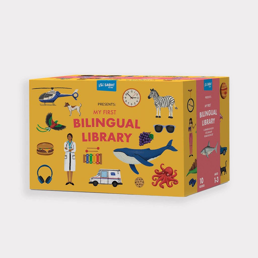 My First Bilingual Library: A Spanish-English Board Book Set