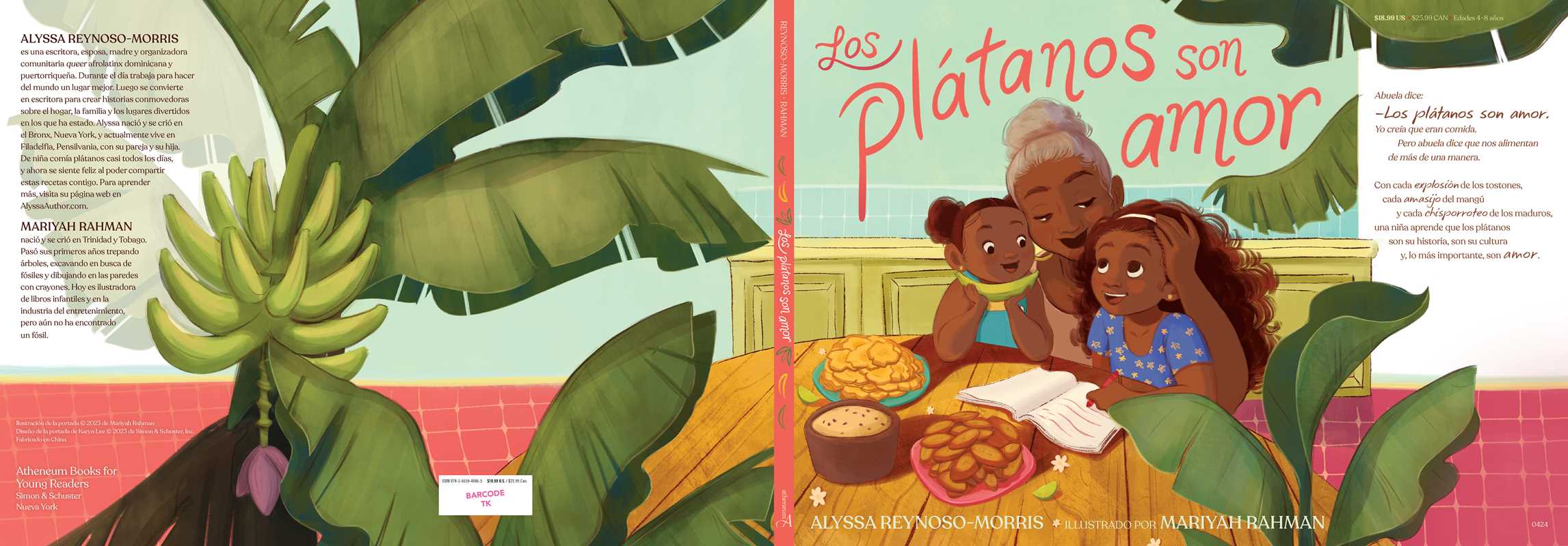 Los plátanos son amor (Plátanos Are Love) by Alyssa Reynoso-Morris-Spanish