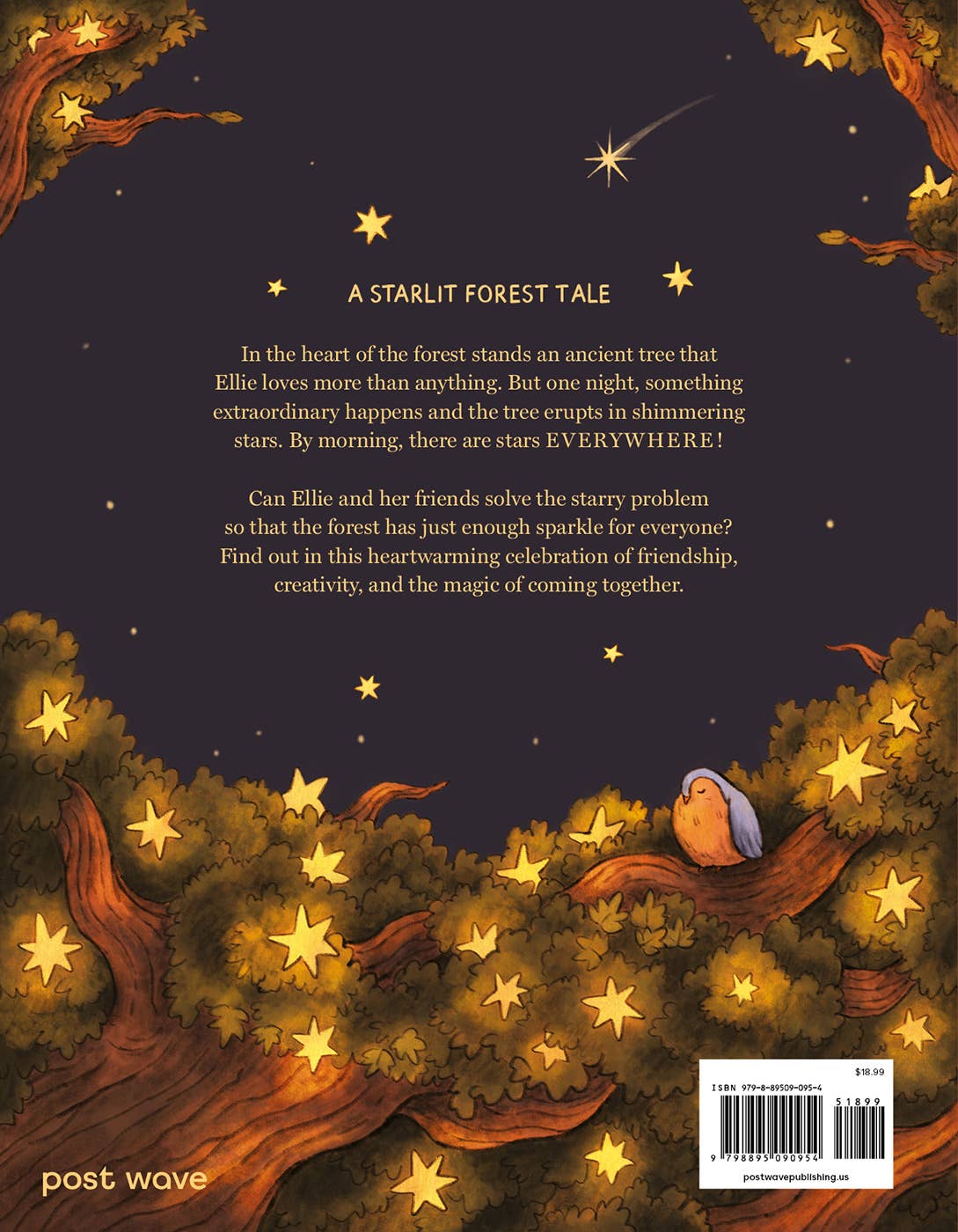 The Star Tree; A Starlit Forest Tale:  by Luosha Liu
