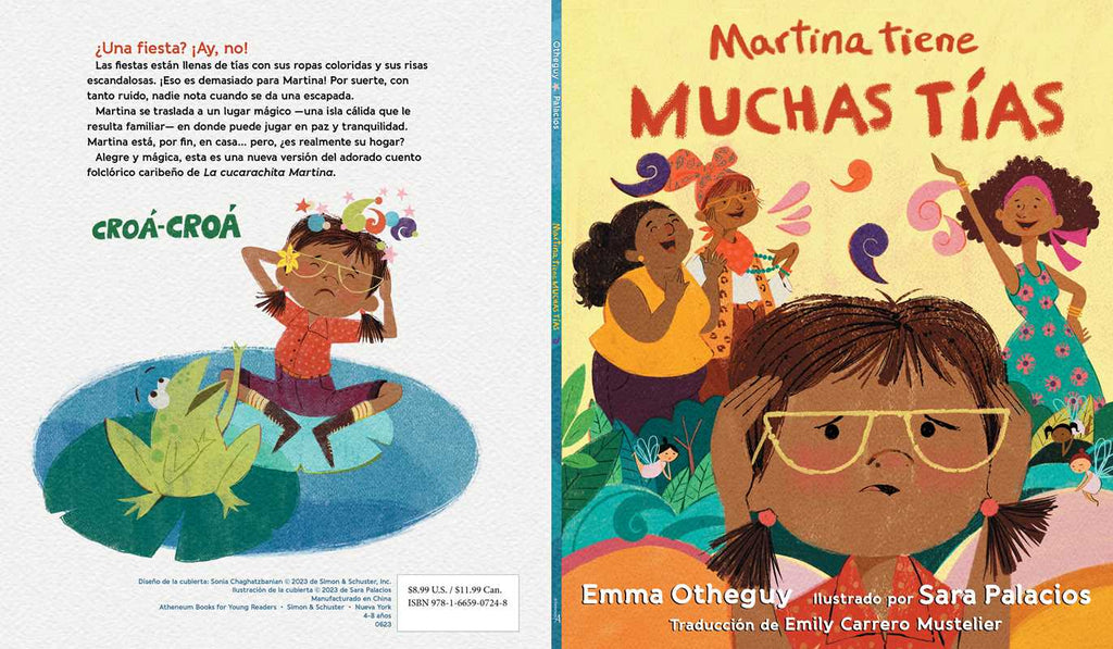 Martina tiene muchas tías (Martina Has Too Many Tías) by Emma Otheguy- Spanish