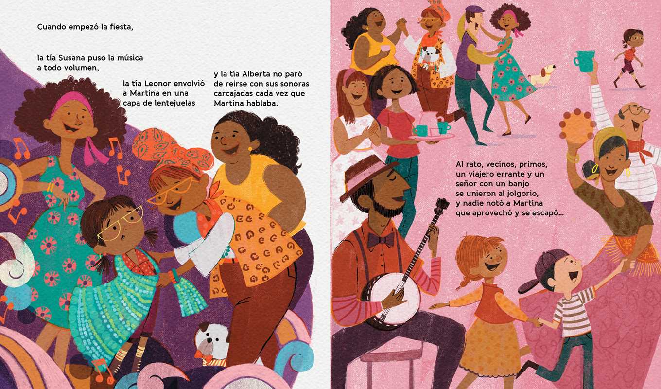 Martina tiene muchas tías (Martina Has Too Many Tías) by Emma Otheguy- Spanish