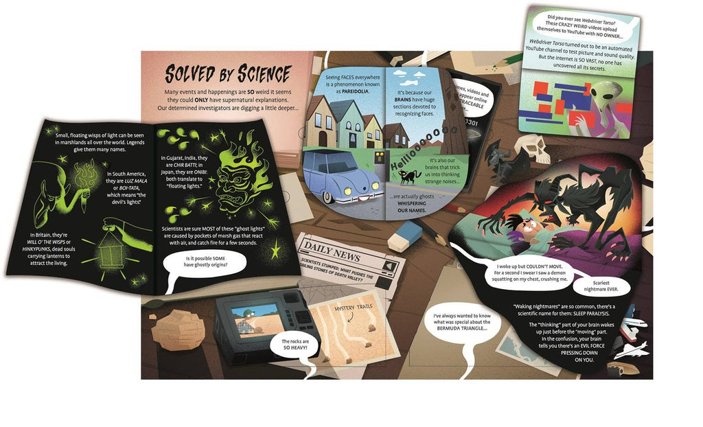 See Inside The Paranormal illustrated by Mark Borgions