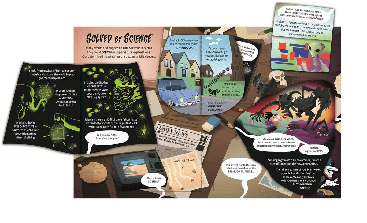 See Inside The Paranormal illustrated by Mark Borgions