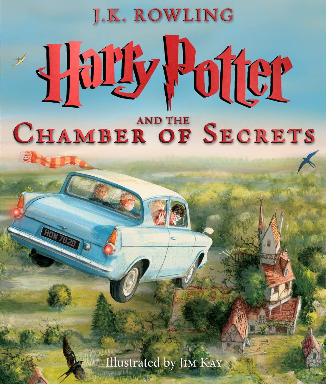 Harry Potter And The Chamber Of Secrets Illustrated Edition