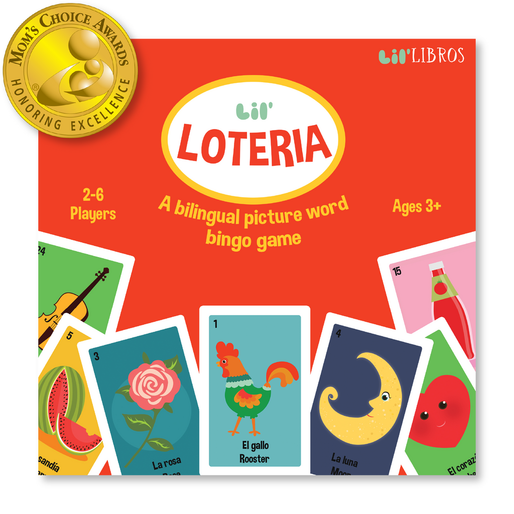 Lil’ Loteria: A Bilingual Picture Word Bingo Game (Bilingual English and Spanish)