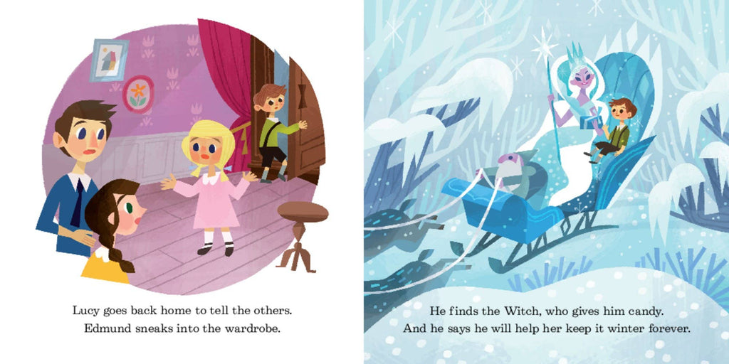 The Lion, the Witch and the Wardrobe board book: C. S. Lewis