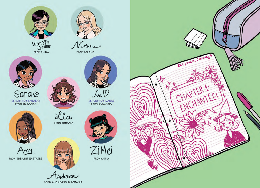 The New Girl: First Crush: A Graphic Novel by Cassandra Calin