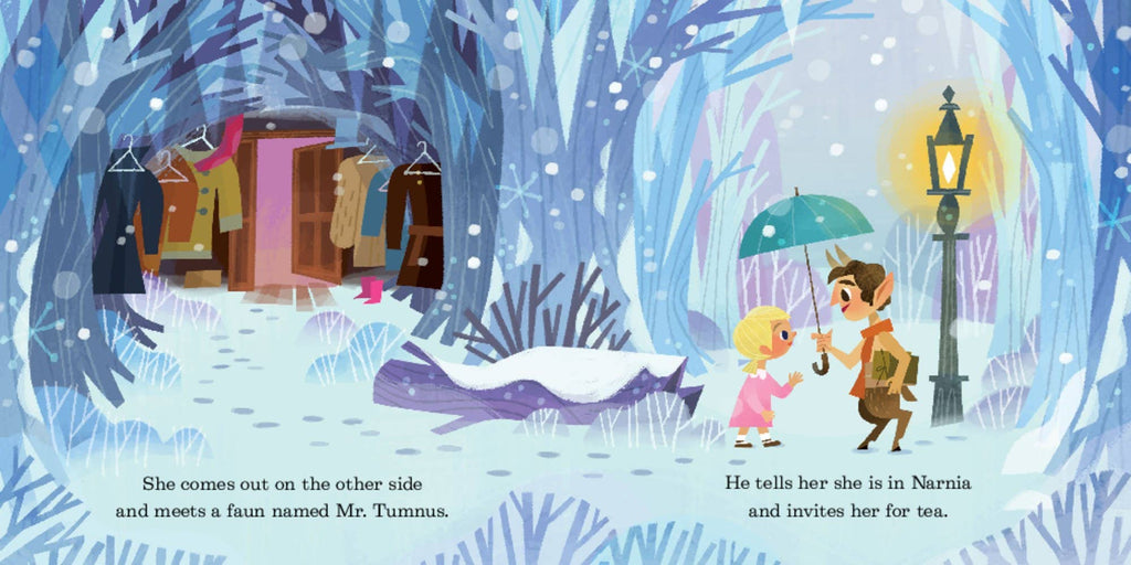 The Lion, the Witch and the Wardrobe board book: C. S. Lewis