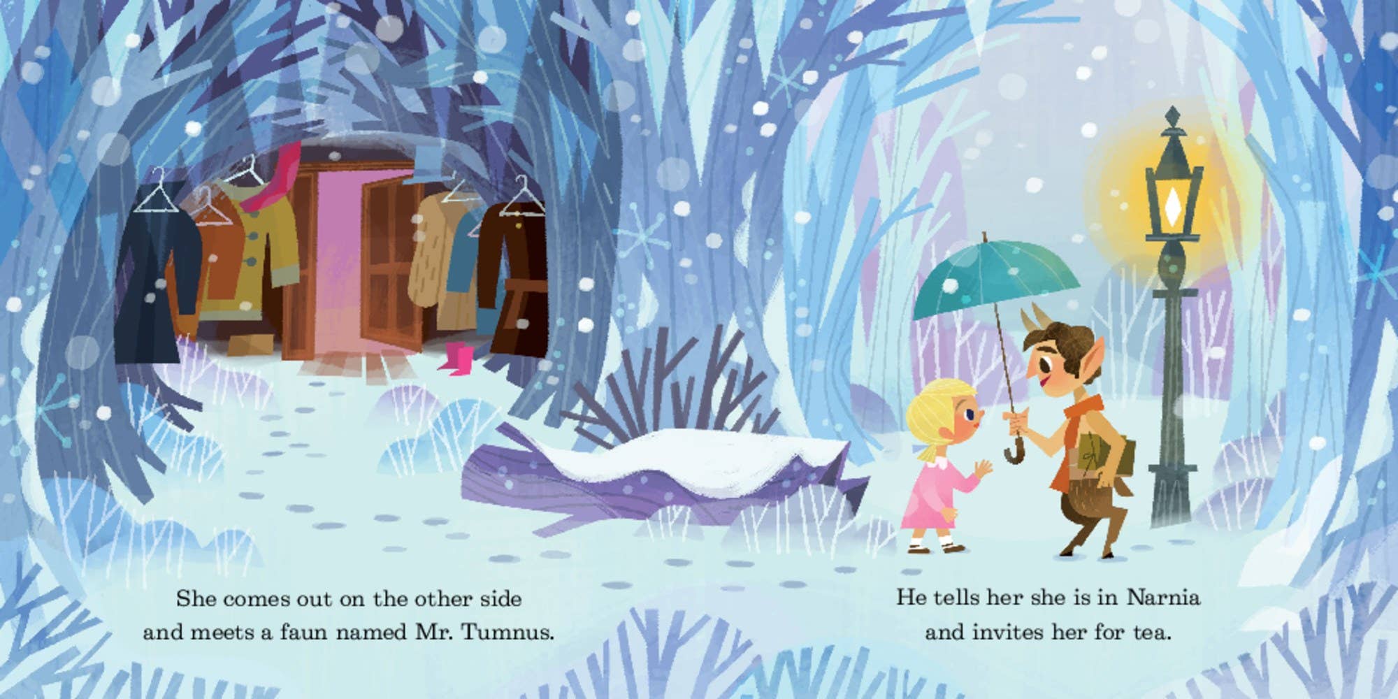 The Lion, the Witch and the Wardrobe board book: C. S. Lewis
