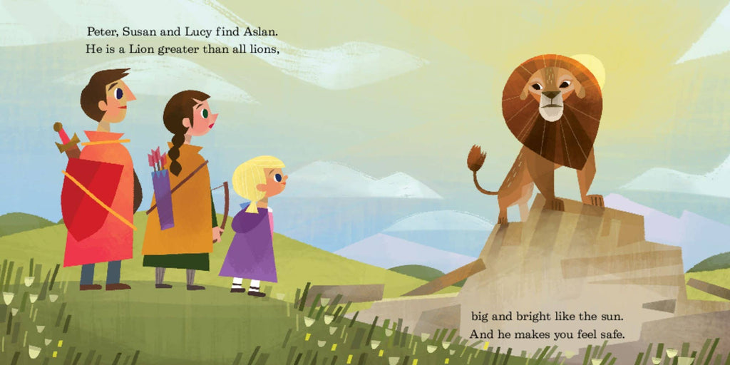 The Lion, the Witch and the Wardrobe board book: C. S. Lewis