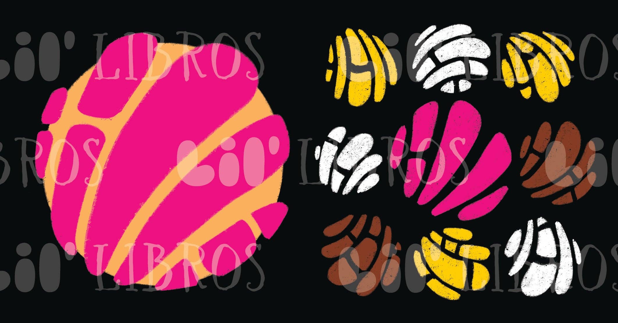 Pan Dulce: A High Contrast Yummy Board Book (Bilingual: English/Spanish)