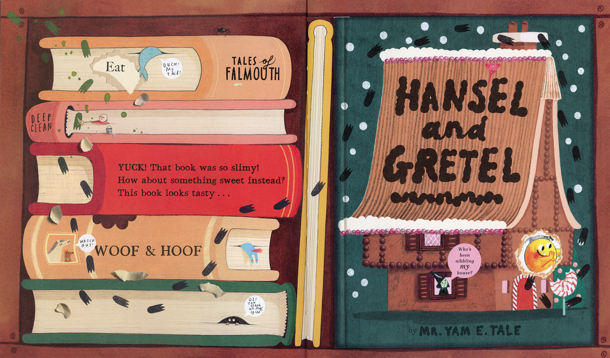Nibbles: The Very Hungry Book Monster by Emma Yarlett
