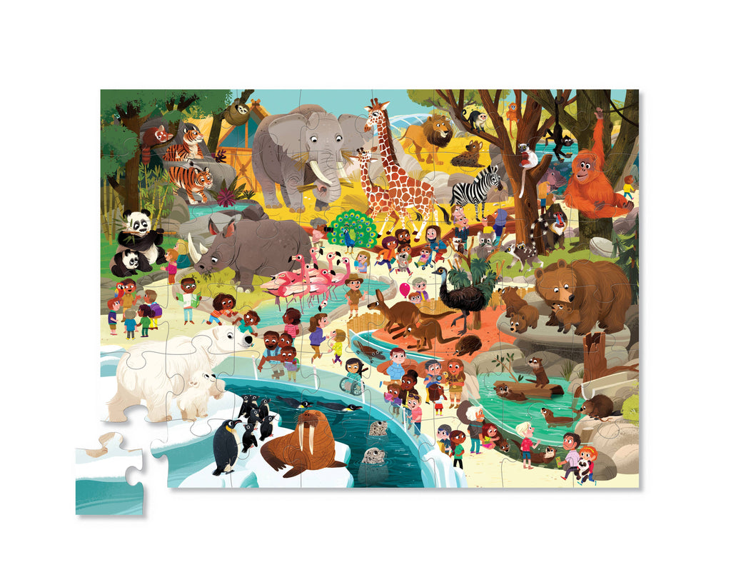60-Piece Day at the Zoo
