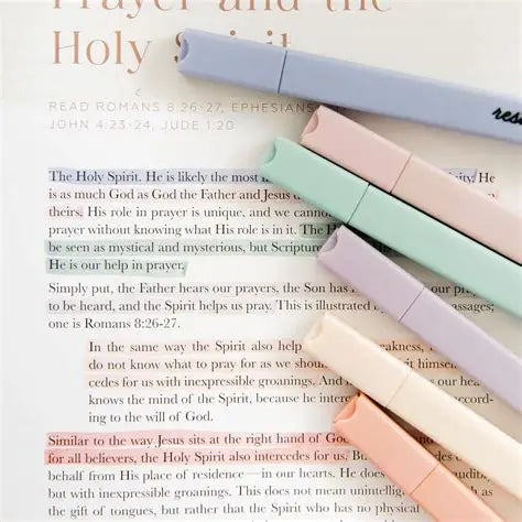 Bible Highlighters (Set of 6)