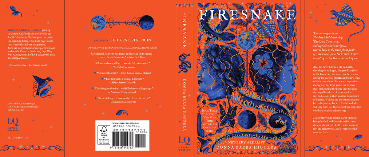 Firesnake: Cuentista Book III by Donna Barba Higuera