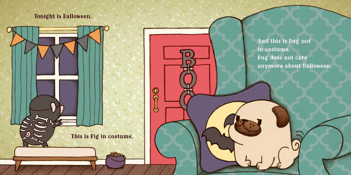 Pug & Pig Trick-or-Treat by Sue Lowell Gallion