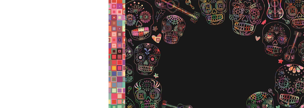 Scratch Art: Sugar Skulls-Adult Scratch Art Activity Book by IglooBooks