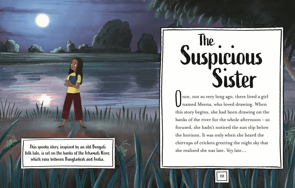 Illustrated Spooky Stories. Ilustrated by Lisa Visirin