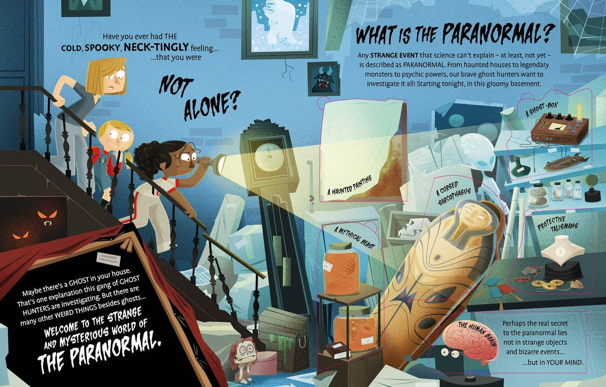 See Inside The Paranormal illustrated by Mark Borgions