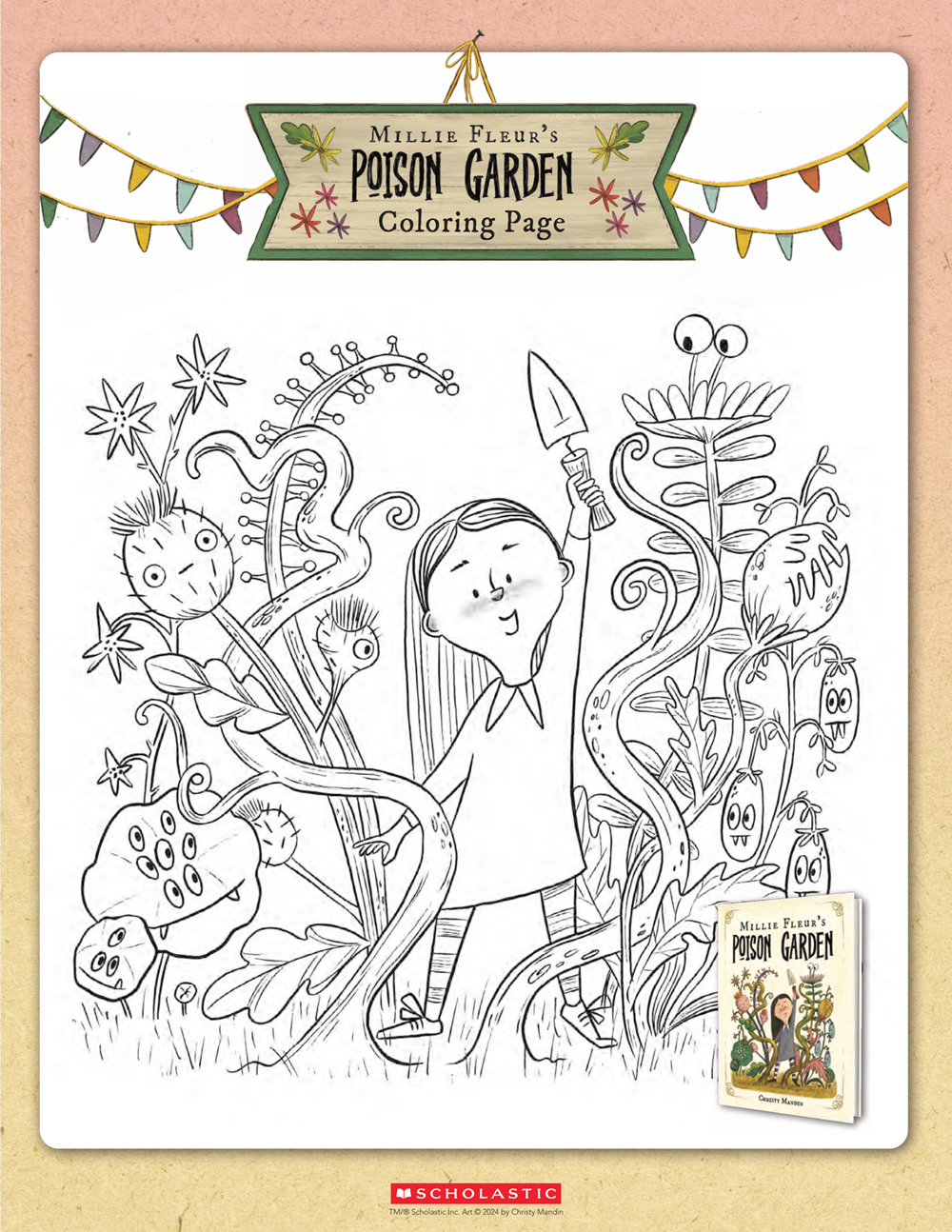 Millie Fleur's Poison Garden by Christy Mandin