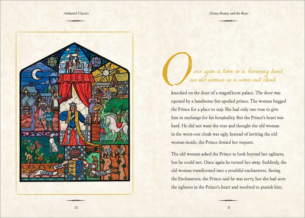 Disney Animated Classics: Beauty and the Beast by Editors of Studio Fun International: Hardcover; 74 pages / English