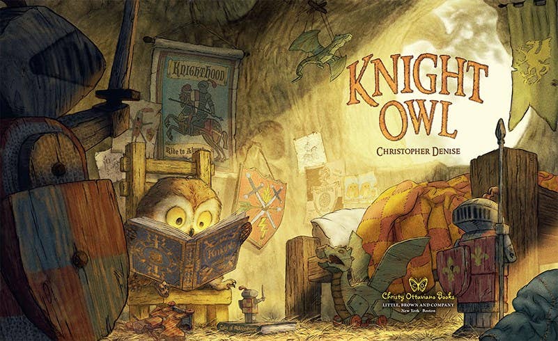 Knight Owl (Caldecott Honor Book) by Christopher Denise