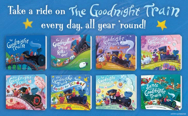 Goodnight Train Halloween Board Book