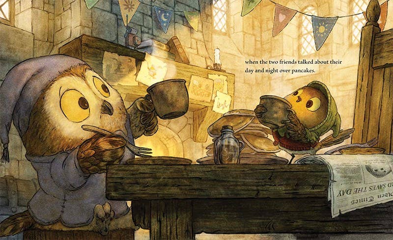 Knight Owl and Early Bird by  Christopher Denise