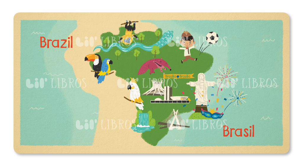 Around the world with / Alrededor del mundo con Cantinflas (Bilingual: English and Spanish)