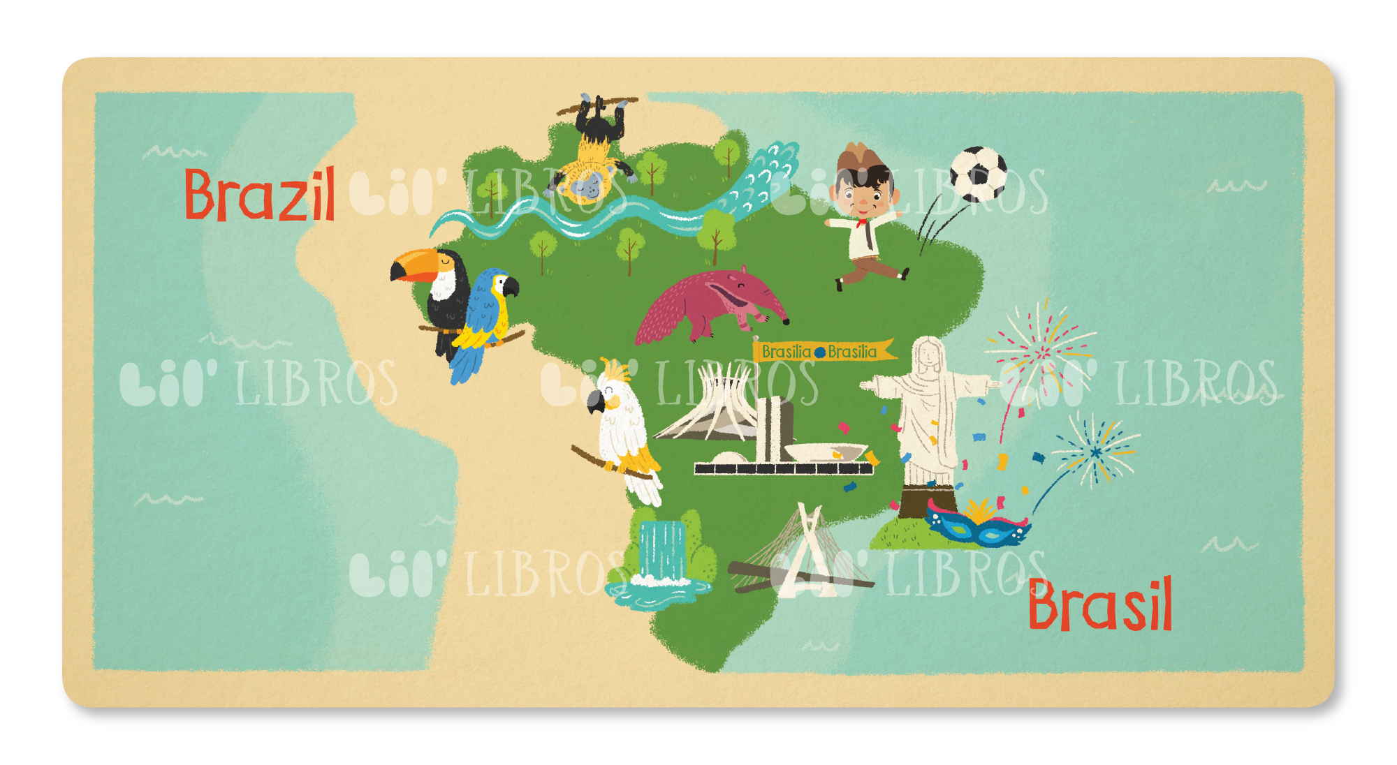 Around the world with / Alrededor del mundo con Cantinflas (Bilingual: English and Spanish)