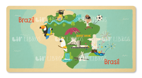 Around the world with / Alrededor del mundo con Cantinflas (Bilingual: English and Spanish)