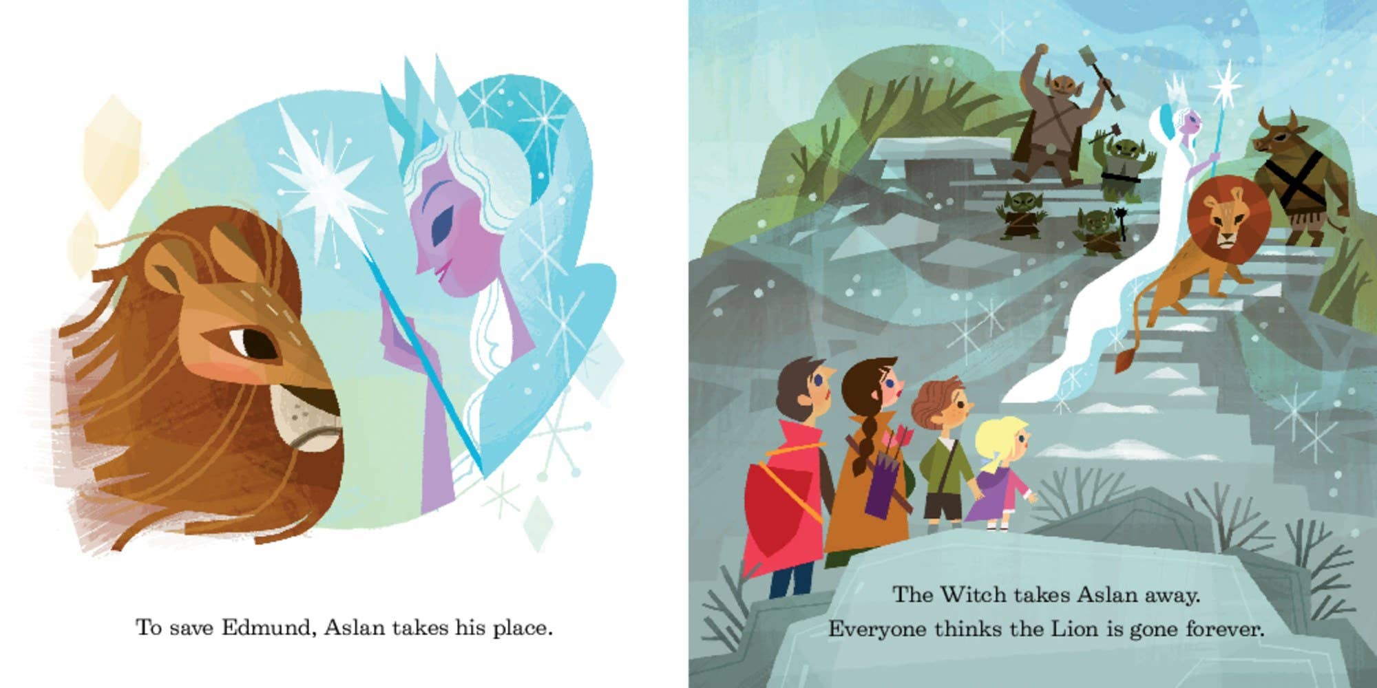 The Lion, the Witch and the Wardrobe board book: C. S. Lewis