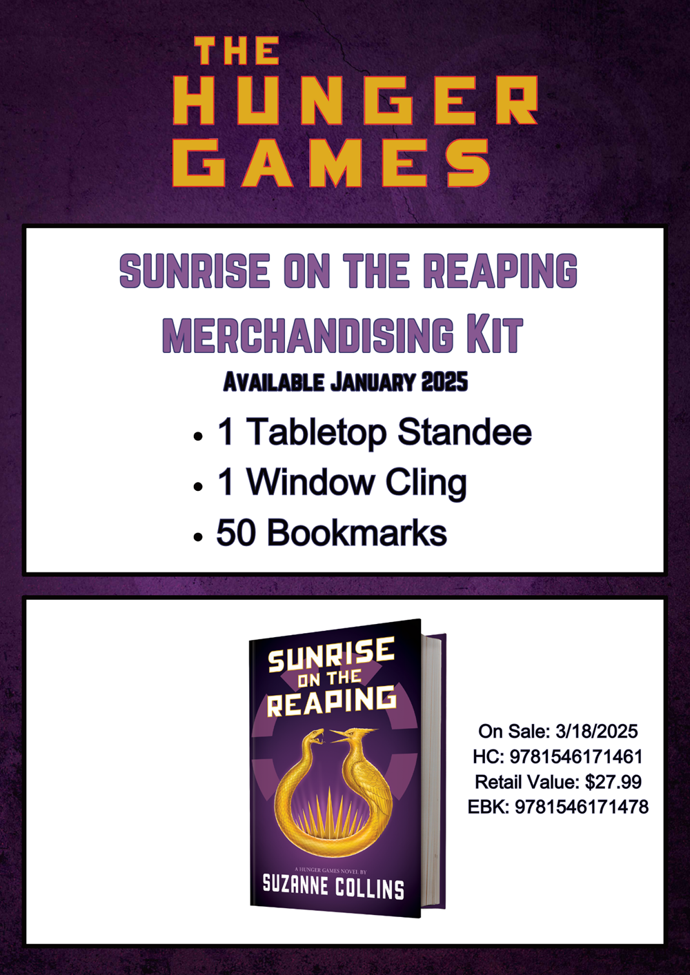 Sunrise On The Reaping by Suzanne Collins